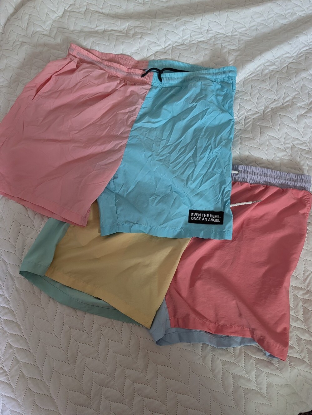 2 Colorblock Women's Shorts